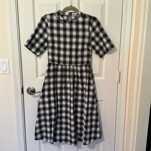 Polagram Plaid Dress Size Small